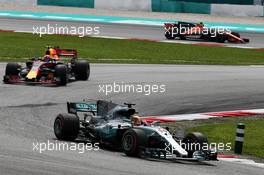 Lewis Hamilton (GBR) Mercedes AMG F1 W08. 01.10.2017. Formula 1 World Championship, Rd 15, Malaysian Grand Prix, Sepang, Malaysia, Sunday.