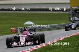 Esteban Ocon (FRA) Sahara Force India F1 VJM10. 01.10.2017. Formula 1 World Championship, Rd 15, Malaysian Grand Prix, Sepang, Malaysia, Sunday.