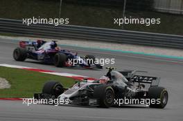 Kevin Magnussen (DEN) Haas VF-17. 01.10.2017. Formula 1 World Championship, Rd 15, Malaysian Grand Prix, Sepang, Malaysia, Sunday.
