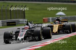 Kevin Magnussen (DEN) Haas VF-17. 01.10.2017. Formula 1 World Championship, Rd 15, Malaysian Grand Prix, Sepang, Malaysia, Sunday.