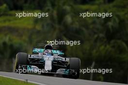 Valtteri Bottas (FIN) Mercedes AMG F1  30.09.2017. Formula 1 World Championship, Rd 15, Malaysian Grand Prix, Sepang, Malaysia, Saturday.