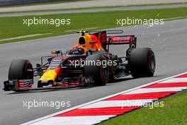 Max Verstappen (NLD) Red Bull Racing  30.09.2017. Formula 1 World Championship, Rd 15, Malaysian Grand Prix, Sepang, Malaysia, Saturday.
