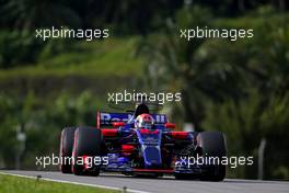 Pierre Gasly (FRA), Scuderia Toro Rosso  30.09.2017. Formula 1 World Championship, Rd 15, Malaysian Grand Prix, Sepang, Malaysia, Saturday.