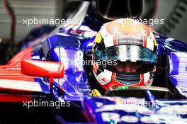 Pierre Gasly (FRA) Scuderia Toro Rosso STR12. 28.09.2017. Formula 1 World Championship, Rd 15, Malaysian Grand Prix, Sepang, Malaysia, Thursday.