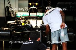 Lewis Hamilton (GBR) Mercedes AMG F1 W08. 28.09.2017. Formula 1 World Championship, Rd 15, Malaysian Grand Prix, Sepang, Malaysia, Thursday.