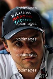 Felipe Massa (BRA) Williams. 28.09.2017. Formula 1 World Championship, Rd 15, Malaysian Grand Prix, Sepang, Malaysia, Thursday.