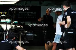 Lewis Hamilton (GBR) Mercedes AMG F1 W08. 28.09.2017. Formula 1 World Championship, Rd 15, Malaysian Grand Prix, Sepang, Malaysia, Thursday.