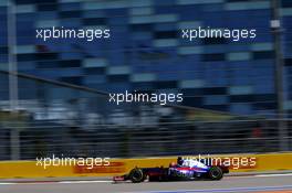 Daniil Kvyat (RUS) Scuderia Toro Rosso STR12. 28.04.2017. Formula 1 World Championship, Rd 4, Russian Grand Prix, Sochi Autodrom, Sochi, Russia, Practice Day.