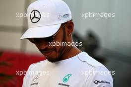 Lewis Hamilton (GBR) Mercedes AMG F1. 28.04.2017. Formula 1 World Championship, Rd 4, Russian Grand Prix, Sochi Autodrom, Sochi, Russia, Practice Day.