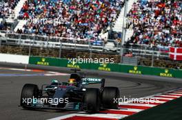 Lewis Hamilton (GBR) Mercedes AMG F1 W08. 30.04.2017. Formula 1 World Championship, Rd 4, Russian Grand Prix, Sochi Autodrom, Sochi, Russia, Race Day.