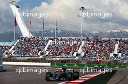 Lewis Hamilton (GBR) Mercedes AMG F1 W08. 30.04.2017. Formula 1 World Championship, Rd 4, Russian Grand Prix, Sochi Autodrom, Sochi, Russia, Race Day.