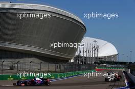 Daniil Kvyat (RUS) Scuderia Toro Rosso STR12. 30.04.2017. Formula 1 World Championship, Rd 4, Russian Grand Prix, Sochi Autodrom, Sochi, Russia, Race Day.