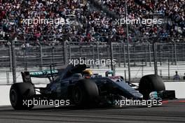 Lewis Hamilton (GBR) Mercedes AMG F1 W08. 30.04.2017. Formula 1 World Championship, Rd 4, Russian Grand Prix, Sochi Autodrom, Sochi, Russia, Race Day.