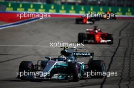 Valtteri Bottas (FIN) Mercedes AMG F1 W08. 30.04.2017. Formula 1 World Championship, Rd 4, Russian Grand Prix, Sochi Autodrom, Sochi, Russia, Race Day.