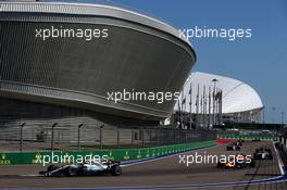 Lewis Hamilton (GBR) Mercedes AMG F1 W08. 30.04.2017. Formula 1 World Championship, Rd 4, Russian Grand Prix, Sochi Autodrom, Sochi, Russia, Race Day.