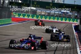 Daniil Kvyat (RUS) Scuderia Toro Rosso STR12. 30.04.2017. Formula 1 World Championship, Rd 4, Russian Grand Prix, Sochi Autodrom, Sochi, Russia, Race Day.