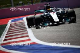 Lewis Hamilton (GBR) Mercedes AMG F1 W08. 29.04.2017. Formula 1 World Championship, Rd 4, Russian Grand Prix, Sochi Autodrom, Sochi, Russia, Qualifying Day.