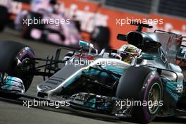 Lewis Hamilton (GBR) Mercedes AMG F1   15.09.2017. Formula 1 World Championship, Rd 14, Singapore Grand Prix, Marina Bay Street Circuit, Singapore, Practice Day.