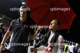 Kevin Magnussen (DEN) Haas F1 Team on the grid. 17.09.2017. Formula 1 World Championship, Rd 14, Singapore Grand Prix, Marina Bay Street Circuit, Singapore, Race Day.