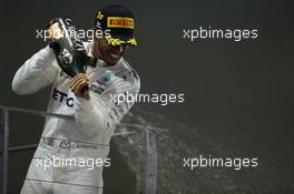 1st place Lewis Hamilton (GBR) Mercedes AMG F1. 17.09.2017. Formula 1 World Championship, Rd 14, Singapore Grand Prix, Marina Bay Street Circuit, Singapore, Race Day.