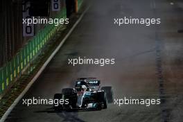 Lewis Hamilton (GBR) Mercedes AMG F1 W08. 17.09.2017. Formula 1 World Championship, Rd 14, Singapore Grand Prix, Marina Bay Street Circuit, Singapore, Race Day.