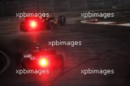 Valtteri Bottas (FIN) Mercedes AMG F1 W08. 17.09.2017. Formula 1 World Championship, Rd 14, Singapore Grand Prix, Marina Bay Street Circuit, Singapore, Race Day.