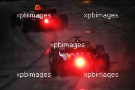 Nico Hulkenberg (GER) Renault Sport F1 Team RS17. 17.09.2017. Formula 1 World Championship, Rd 14, Singapore Grand Prix, Marina Bay Street Circuit, Singapore, Race Day.