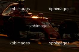 Kimi Raikkonen (FIN) Scuderia Ferrari  24.11.2017. Formula 1 World Championship, Rd 20, Abu Dhabi Grand Prix, Yas Marina Circuit, Abu Dhabi, Practice Day.
