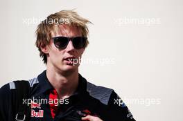Brendon Hartley (NZL) Scuderia Toro Rosso. 24.11.2017. Formula 1 World Championship, Rd 20, Abu Dhabi Grand Prix, Yas Marina Circuit, Abu Dhabi, Practice Day.