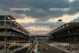 Felipe Massa (BRA) Williams FW40. 26.11.2017. Formula 1 World Championship, Rd 20, Abu Dhabi Grand Prix, Yas Marina Circuit, Abu Dhabi, Race Day.