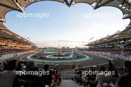 Lance Stroll (CDN) Williams FW40. 26.11.2017. Formula 1 World Championship, Rd 20, Abu Dhabi Grand Prix, Yas Marina Circuit, Abu Dhabi, Race Day.