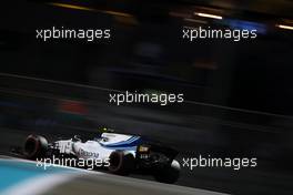 Lance Stroll (CDN) Williams F1 Team  26.11.2017. Formula 1 World Championship, Rd 20, Abu Dhabi Grand Prix, Yas Marina Circuit, Abu Dhabi, Race Day.