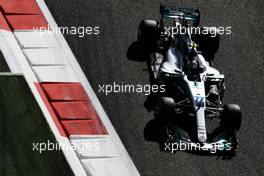 Valtteri Bottas (FIN) Mercedes AMG F1 W08. 25.11.2017. Formula 1 World Championship, Rd 20, Abu Dhabi Grand Prix, Yas Marina Circuit, Abu Dhabi, Qualifying Day.