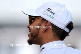 Lewis Hamilton (GBR) Mercedes AMG F1   26.11.2017. Formula 1 World Championship, Rd 20, Abu Dhabi Grand Prix, Yas Marina Circuit, Abu Dhabi, Race Day.