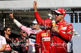 Sebastian Vettel (GER) Ferrari. 26.11.2017. Formula 1 World Championship, Rd 20, Abu Dhabi Grand Prix, Yas Marina Circuit, Abu Dhabi, Race Day.
