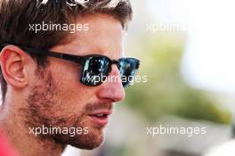Romain Grosjean (FRA) Haas F1 Team. 23.11.2017. Formula 1 World Championship, Rd 20, Abu Dhabi Grand Prix, Yas Marina Circuit, Abu Dhabi, Preparation Day.