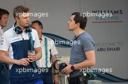 Sergey Sirotkin (RUS) Williams. 28.11.2017. Formula 1 Testing, Yas Marina Circuit, Abu Dhabi, Tuesday.