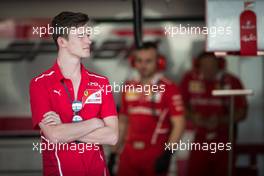 Callum Ilott (GBR) Ferrari. 28.11.2017. Formula 1 Testing, Yas Marina Circuit, Abu Dhabi, Tuesday.