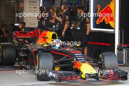 Daniel Ricciardo (AUS) Red Bull Racing  28.11.2017. Formula 1 Testing, Yas Marina Circuit, Abu Dhabi, Tuesday.