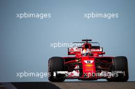 Sebastian Vettel (GER) Ferrari SF70H. 29.11.2017. Formula 1 Testing, Yas Marina Circuit, Abu Dhabi, Wednesday.