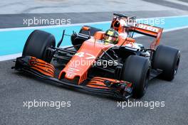 Lando Norris (GBR) McLaren Honda  29.11.2017. Formula 1 Testing, Yas Marina Circuit, Abu Dhabi, Wednesday.