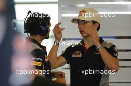 Pierre Gasly (FRA), Scuderia Toro Rosso. 29.11.2017.  29.11.2017. Formula 1 Testing, Yas Marina Circuit, Abu Dhabi, Tuesday.
