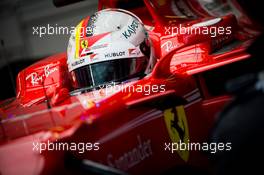 Sebastian Vettel (GER) Ferrari SF70H. 29.11.2017. Formula 1 Testing, Yas Marina Circuit, Abu Dhabi, Wednesday.