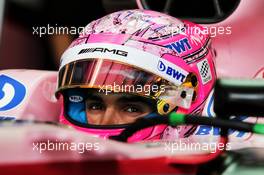 Esteban Ocon (FRA) Sahara Force India F1 VJM10. 20.10.2017. Formula 1 World Championship, Rd 17, United States Grand Prix, Austin, Texas, USA, Practice Day.