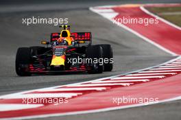 Max Verstappen (NLD) Red Bull Racing RB13. 20.10.2017. Formula 1 World Championship, Rd 17, United States Grand Prix, Austin, Texas, USA, Practice Day.