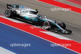 Valtteri Bottas (FIN) Mercedes AMG F1  20.10.2017. Formula 1 World Championship, Rd 17, United States Grand Prix, Austin, Texas, USA, Practice Day.