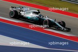 Valtteri Bottas (FIN) Mercedes AMG F1  20.10.2017. Formula 1 World Championship, Rd 17, United States Grand Prix, Austin, Texas, USA, Practice Day.
