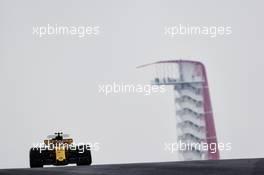 Carlos Sainz Jr (ESP) Renault Sport F1 Team RS17, 20.10.2017. Formula 1 World Championship, Rd 17, United States Grand Prix, Austin, Texas, USA, Practice Day.