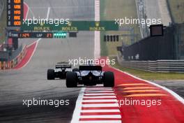 Marcus Ericsson (SWE) Sauber C36. 20.10.2017. Formula 1 World Championship, Rd 17, United States Grand Prix, Austin, Texas, USA, Practice Day.