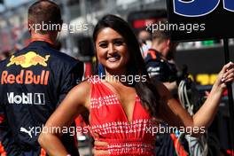 Grid girl. 22.10.2017. Formula 1 World Championship, Rd 17, United States Grand Prix, Austin, Texas, USA, Race Day.